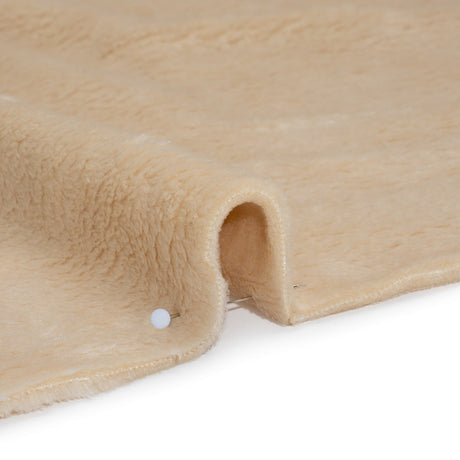Double Faced Minky Fleece - Beige - Avery Collection