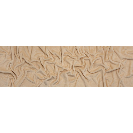 Double Faced Minky Fleece - Beige - Avery Collection
