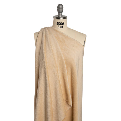 Double Faced Minky Fleece - Beige - Avery Collection