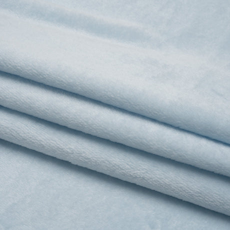 Double Faced Minky Fleece - Pale Blue - Avery Collection