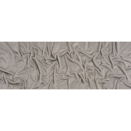 Double Faced Minky Fleece - Platinum - Avery Collection