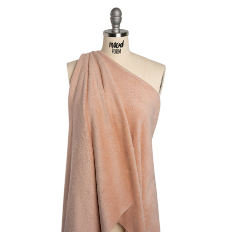 Double Faced Minky Fleece - Dusty Rose - Avery Collection