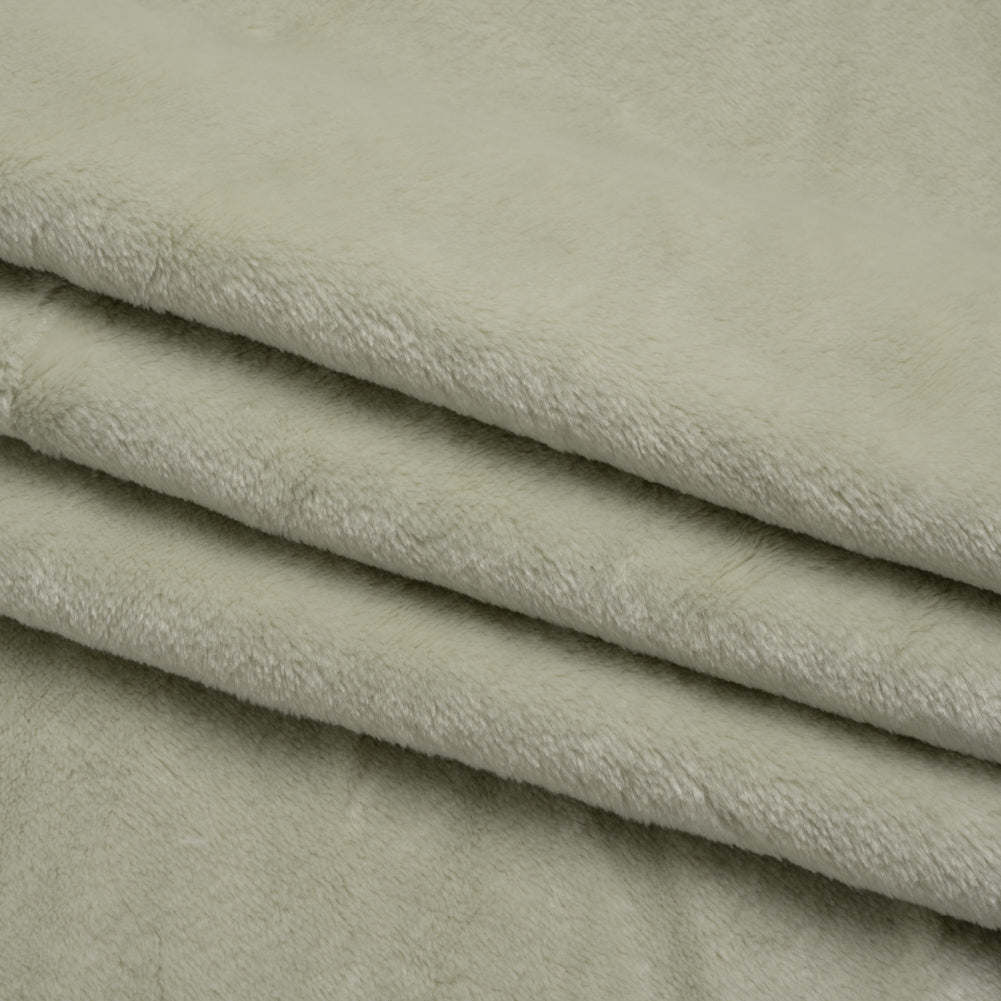 Double Faced Minky Fleece - Pale Sage - Avery Collection