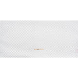 Dotted Minky - White Textured Polka Dots