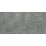 Dotted Minky - Silver Textured Polka Dots