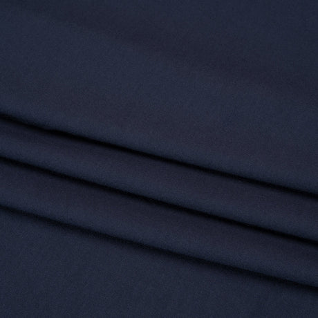 Stretch Bamboo Jersey - Navy - Willow Collection