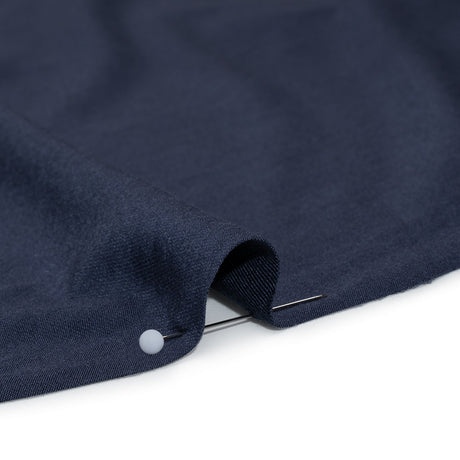 Stretch Bamboo Jersey - Navy - Willow Collection