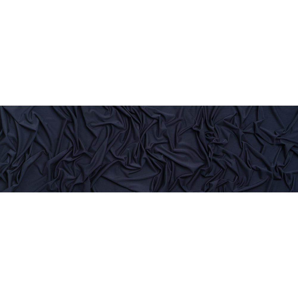 Stretch Bamboo Jersey - Navy - Willow Collection