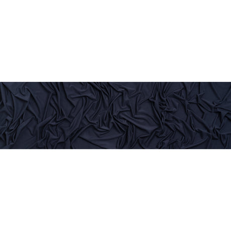 Stretch Bamboo Jersey - Navy - Willow Collection