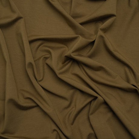 Stretch Bamboo Jersey - Olive - Willow Collection