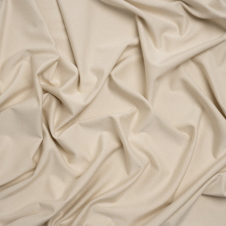 Stretch Bamboo Jersey - Pale Beige - Willow Collection