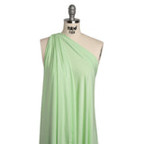 Stretch Bamboo Jersey - Mint - Willow Collection