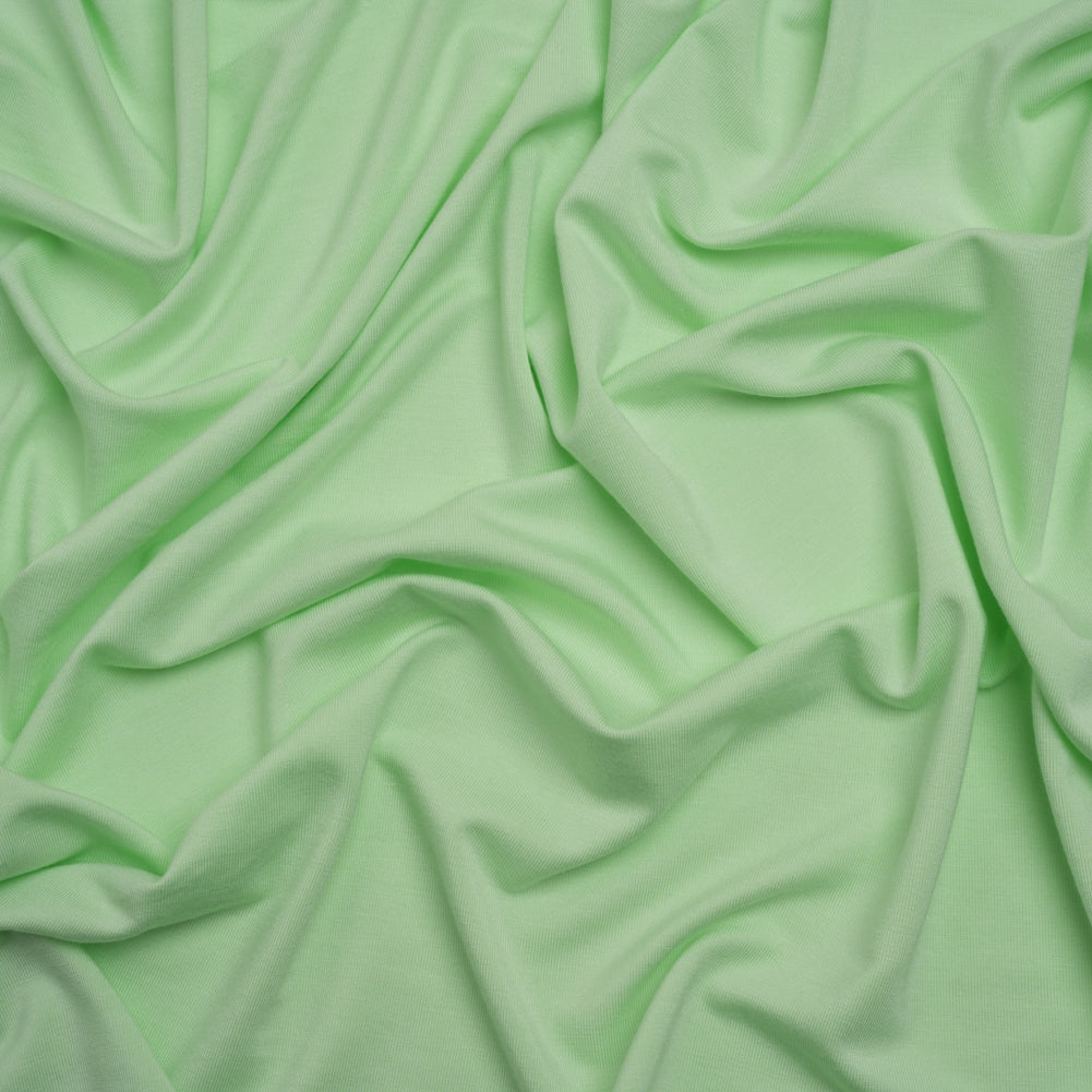 Stretch Bamboo Jersey - Mint - Willow Collection