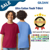 Gildan® Ultra Cotton Youth Crew Neck Short Sleeve T-Shirt