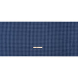 Cotton Shirting - Shades of Blue Tattersall Check - Deadstock