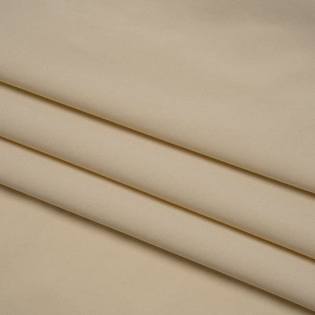 Stretch Nylon Interlock Knit - Beige - Designer Deadstock