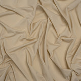 Stretch Nylon Interlock Knit - Beige - Designer Deadstock