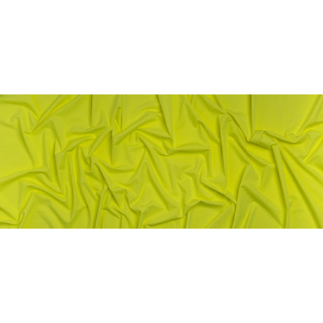 Stretch Nylon Swimwear Tricot - Neon Yellow - Designer Deadstock