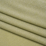 Metallic Stretch Rayon Jersey - Jade Green and Silver - Designer Deadstock