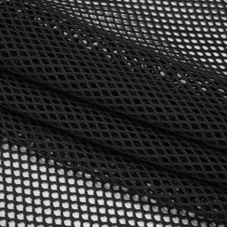 Cotton Crochet Net - Black - Designer Deadstock