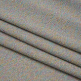 Metallic Stretch Rayon and Polyester Jersey - Heathered Gray and Pastel Primaries - Designer Deadstock