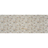 Stretch Nylon Jersey - Cream, Olive and Pale Yellow Floral - Designer Deadstock