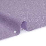 Metallic Stretch Rayon Jersey - Lavender and Silver - Designer Deadstock