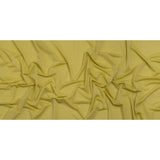 Metallic Stretch Rayon Jersey - Lemon Sparkle and Silver - Designer Deadstock