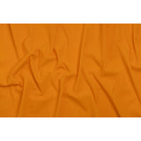 Stretch Nylon Seersucker - Mango Orange - Designer Deadstock