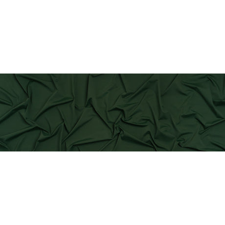 Stretch Nylon Jersey - Forest Green - Designer Deadstock