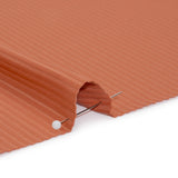 Stretch Nylon 3x2 Rib Knit - Dusty Coral - Designer Deadstock