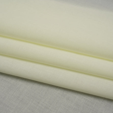 Cotton Voile - Dew Yellow - Designer Deadstock