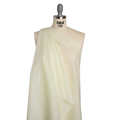 Cotton Voile - Dew Yellow - Designer Deadstock