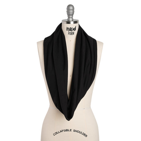 Tubular Cotton Jersey 22" - Black
