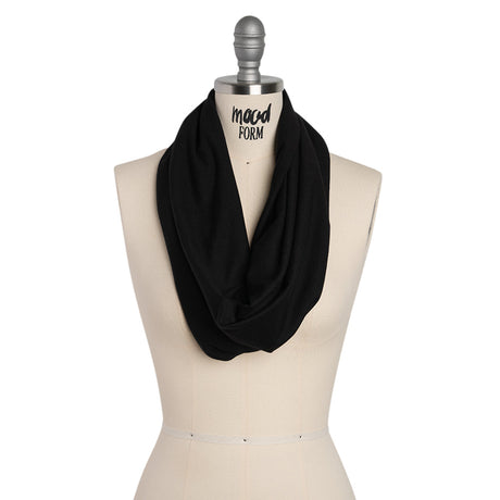 Tubular Cotton Jersey 18" - Black