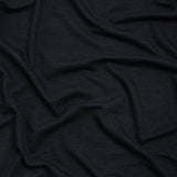 Stretch Rayon Jersey - Heathered Navy - Deadstock