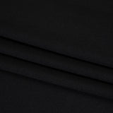 Polyester Ponte Knit - Black - Deadstock