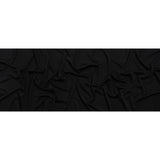 Polyester Ponte Knit - Black - Deadstock