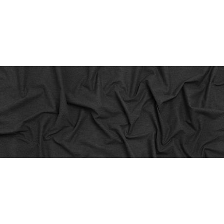 Brushed Stretch Cotton Woven - Heathered Gray - Deadstock