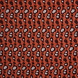 Two-Tone Polyester Lace - Burnt Orange and Maroon Animal Spots - Deadstock