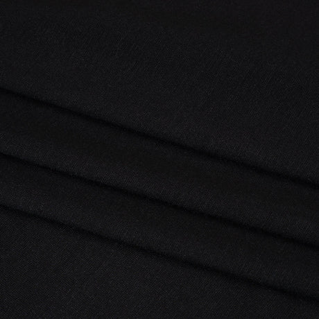 Polyester Jersey - Black - Deadstock