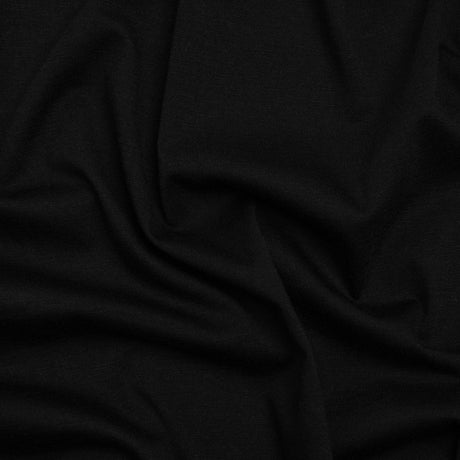 Polyester Jersey - Black - Deadstock
