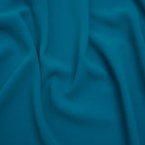 Stretch Polyester Crepe by Alex Perry - Teal - Designer Deadstock