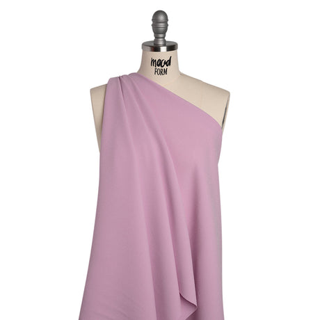 Stretch Polyester Crepe by Alex Perry - Lilac Purple - Designer Deadstock