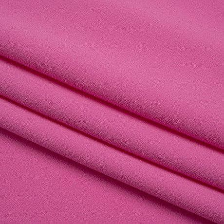 Stretch Polyester Crepe by Alex Perry - Bubblegum Pink - Designer Deadstock
