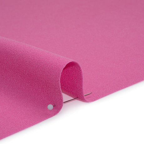 Stretch Polyester Crepe by Alex Perry - Bubblegum Pink - Designer Deadstock