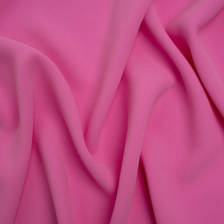 Stretch Polyester Crepe by Alex Perry - Bubblegum Pink - Designer Deadstock