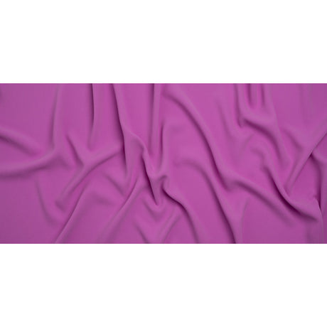 Stretch Polyester Crepe by Alex Perry - Orchid - Designer Deadstock