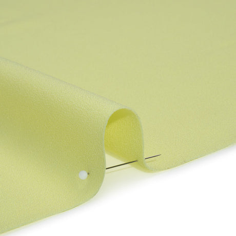 Stretch Polyester Crepe by Alex Perry - Lemon Yellow - Designer Deadstock