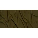Stretch Polyester Crepe by Alex Perry - Khaki Green - Designer Deadstock